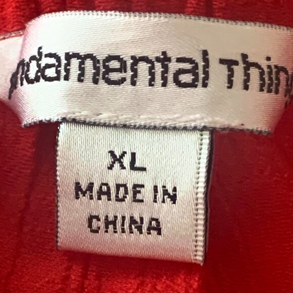 FUNDAMENTAL THINGS Bright Red Top - Picture 5 of 6